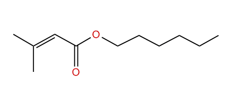Hexyl 3-methyl-2-butenoate